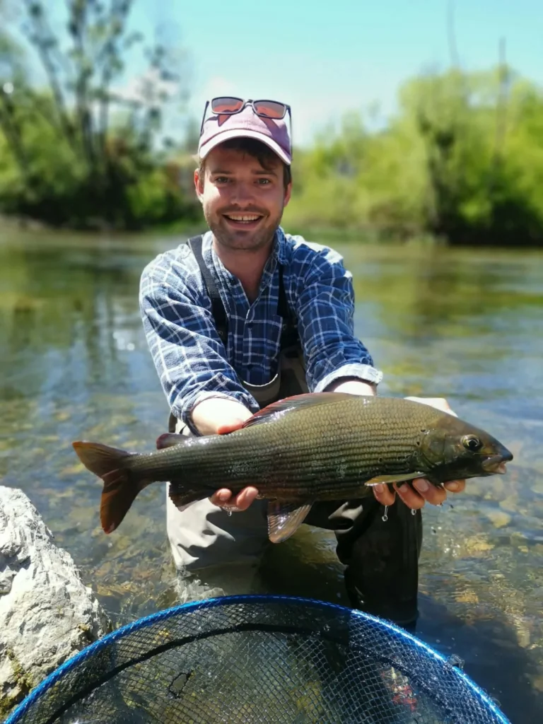 Trophy bosnia grayling
