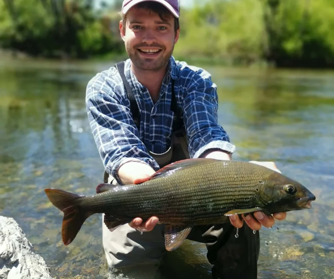 Trophy bosnia grayling